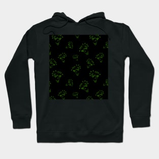 Funny face pattern Hoodie